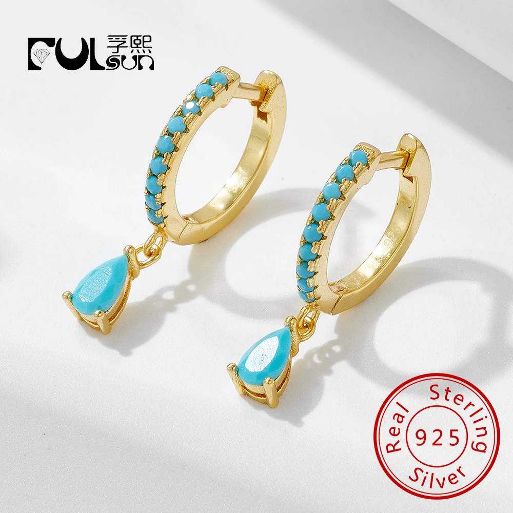 

Настоящее серебро 925, родиевое покрытие, серьги-обнимашки, серьги-капли для женщин, простые серьги-кольца, ювелирные изделия