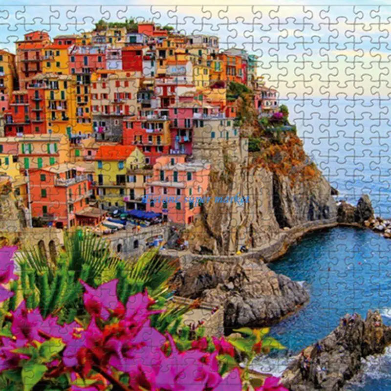 090B Novelty Landscape Picture Children Adult Puzzle for Kids Over 4 Year Game