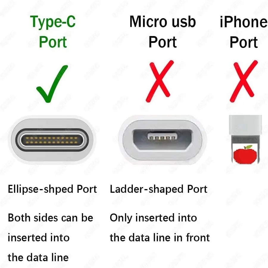 Вентилятор Type-C для мобильного телефона, 5 В, 1 Вт