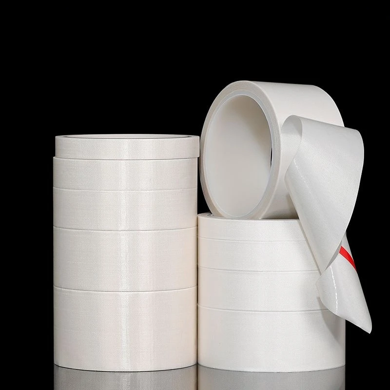 3-170mm width Tefln PTFE white insulating friction resistant 300℃ high temperature special tape multi-width customization B-4163