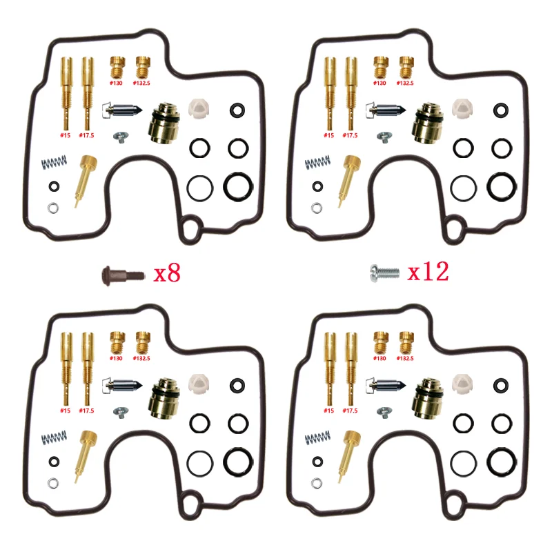 Yamaha YZF-R1 4XV 5EG 5JJ 1998 1999 2000 2001 Motorcycle Carburetor Repair Kit YZF R1 Rebuild Set Parts