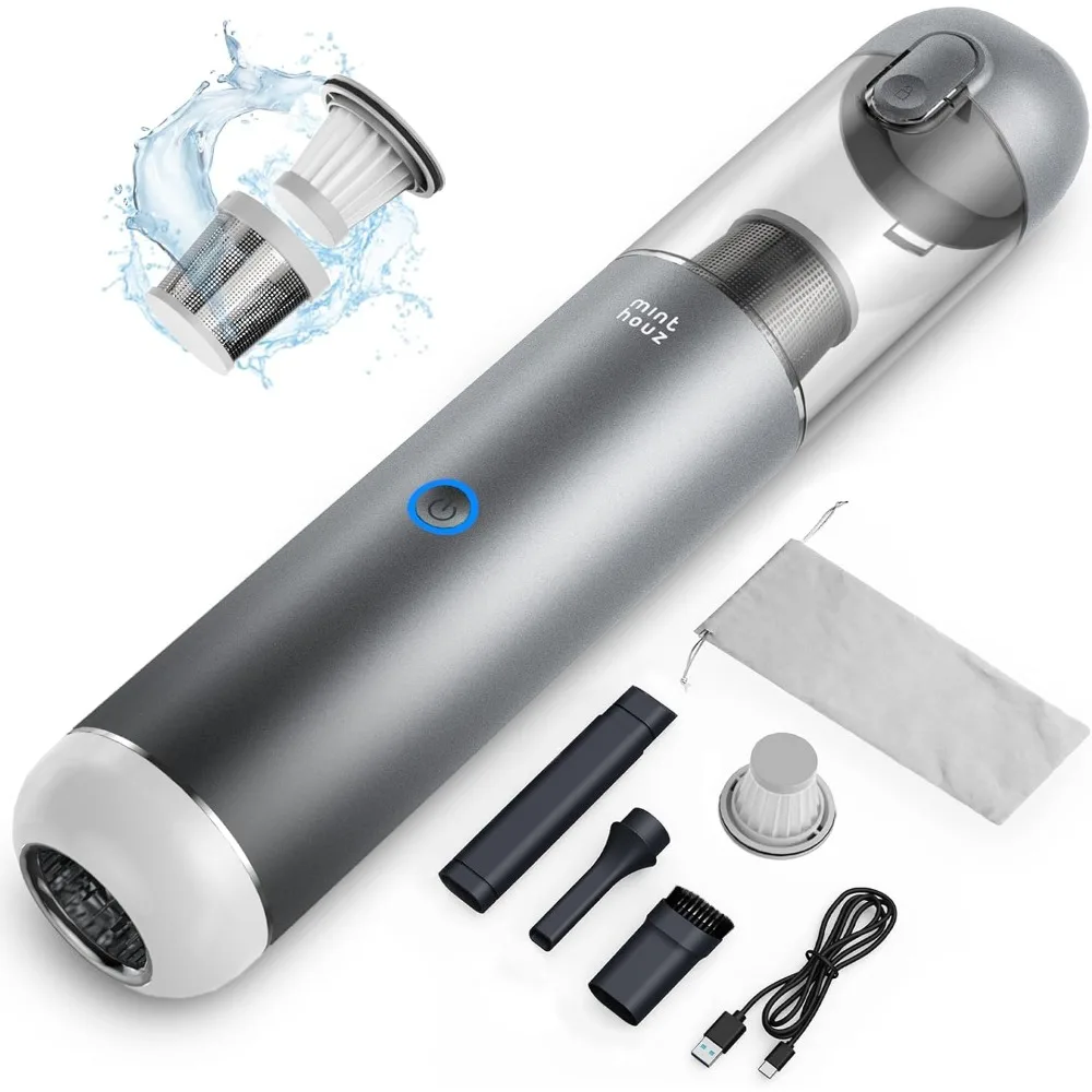 

Car Vacuum Portable Cordless 17000Pa - 120W Handheld Vacuum Rechargeable with Blower, Ultra Lightweight Mini Vacuum Cleaner with