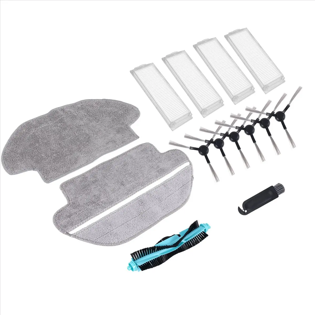 

Валик-щетка A14G и HEPA-фильтр для роботов-пылесосов Mop P V2 Pro V3 SE V-RVCLM21B, аксессуары и запчасти