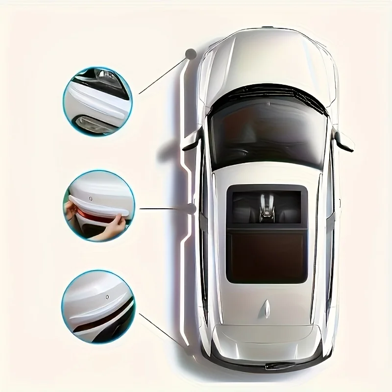 

Automotive Paint Protection Film, 3D Carbon Fiber Pattern, Self-Adhesive, Guards Against Rock Chips and Parking Dings