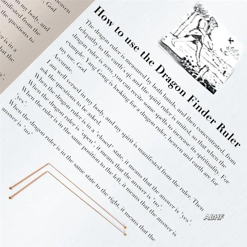 

Copper Bow Pole Spirit And Divination Pendulum Plate Pad Kit For Huntingghosts, Diving Water