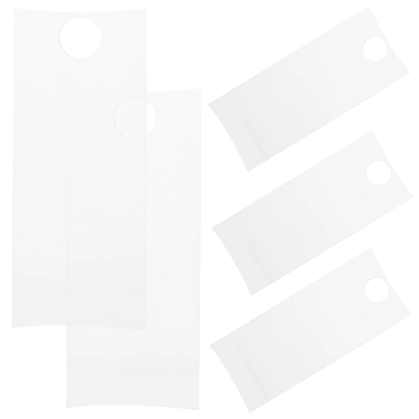 

5Pcs DIY Blank Name Tags Sublimation Acrylic Name Plates for Tumblers Convenient Acrylic Sublimation Blanks Tumbler Cup Tags