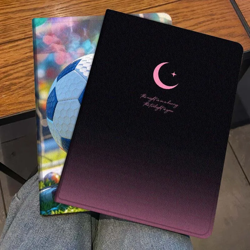 

Football Art Moon Popular Gift For Honor Pad 8 V8 9 GT MagicPad 13 3 2 Tab MatePad Pro Air 12 X 12.6 Foldable Tablet Case