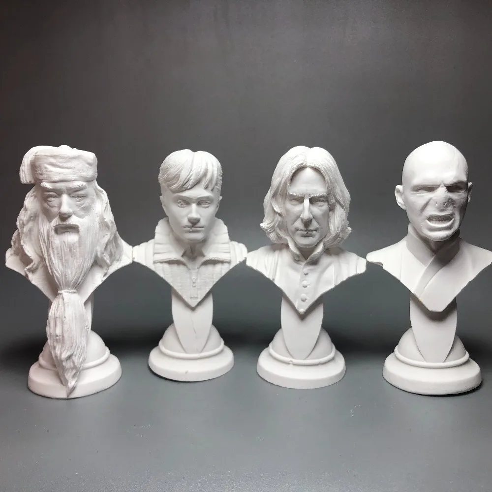 Bust Plaster Statue Ornament Figurine Gift Decoration Crafts for Men and Women