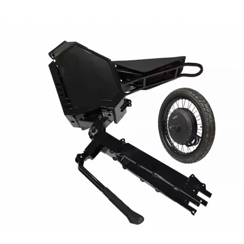 

Stealth Bomber Motorcycle 72v 8000w QS273 Rear Motor Wheel Steel Frame Electric Bike For Surron Ebike Conversion Kit