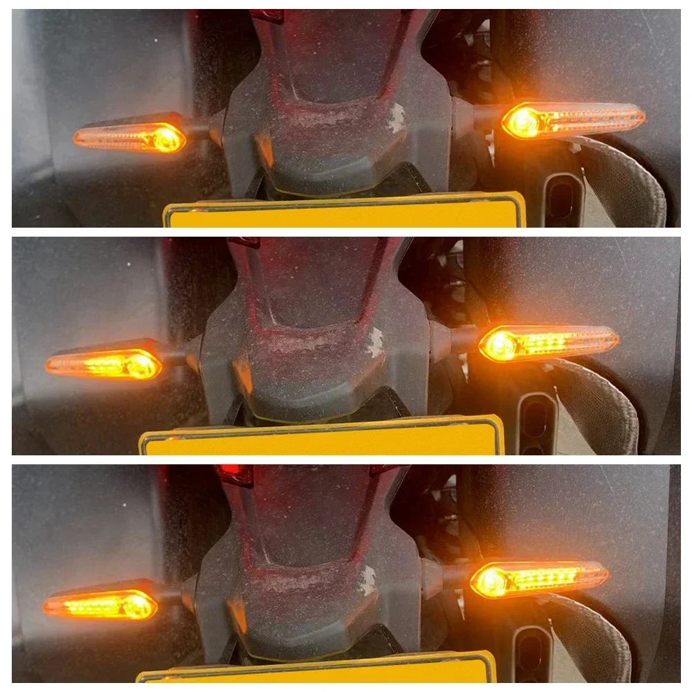 LED Turn Signal Light For Ducati Monster 937 950 1200 Scrambler 1100 Supersport XDiavel Flashing Indicator Directional Flasher