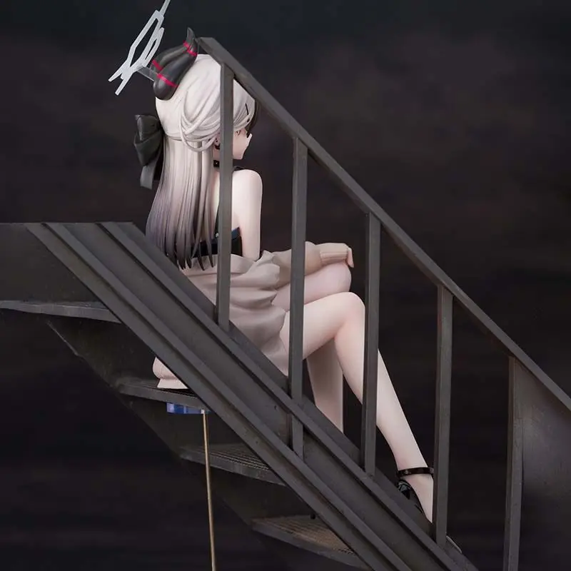 Blauw Archief Kayoko Onikata Figuur Jurk Zithouding Meisje Anime 2D PC Case Decor Gift