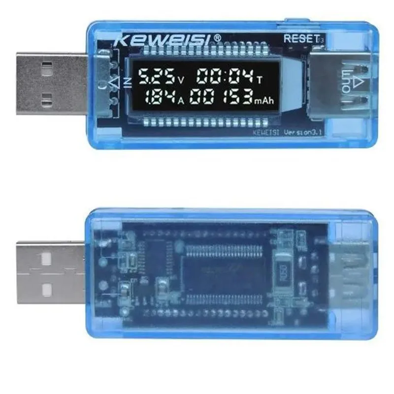 USB Digital LCD Display Charger Medical Power Detector Test Current Voltage Tester Battery Voltmeter Ammeter