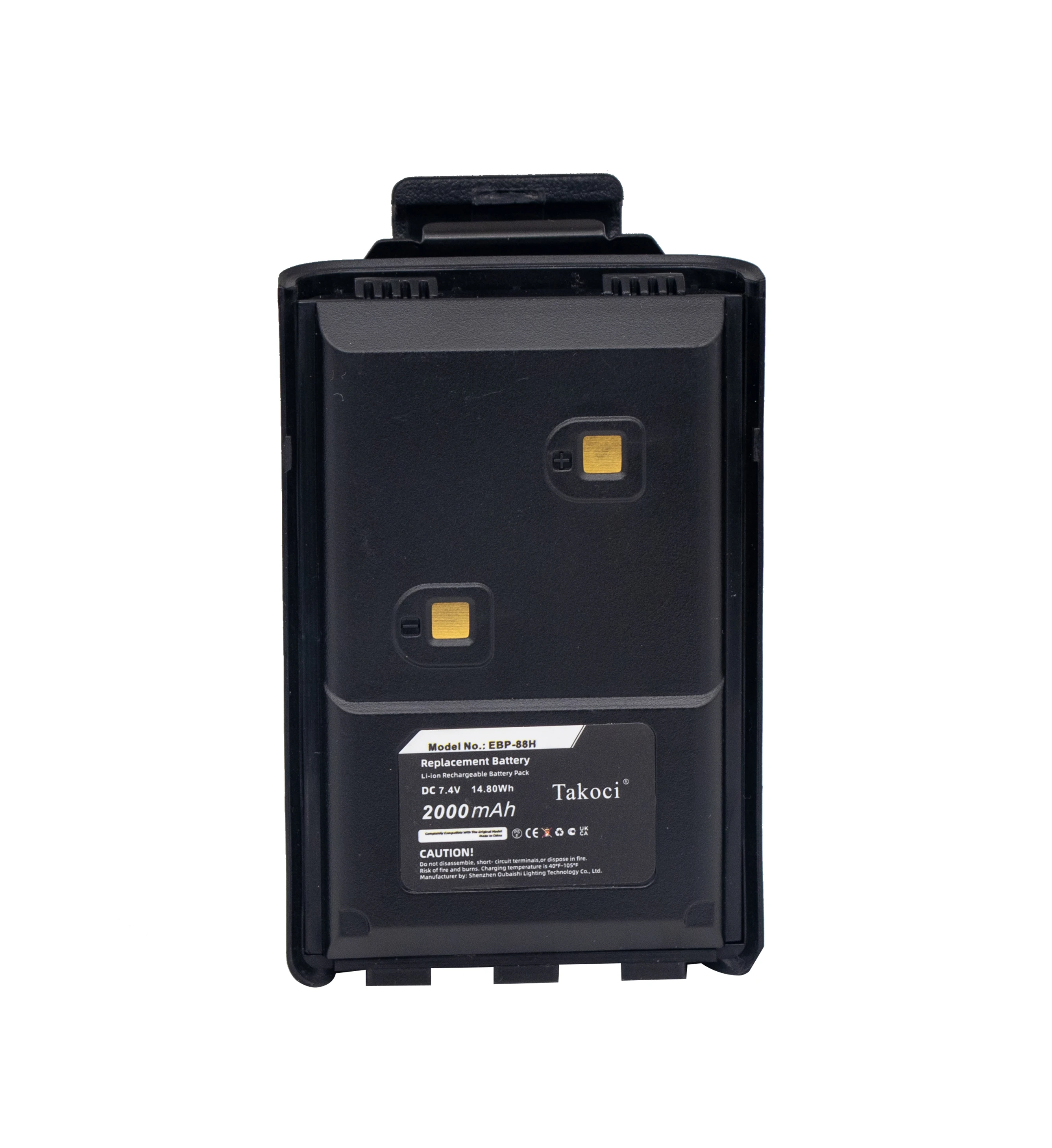 

Replacement Battery 2000mAh for Alinco DJ-10, DJ-A10, DJ-100, DJ-W100, DJ-500, DJ-W500, DJ-A11, DJ-A41, DJ-289G EBP-88H, EBP-88