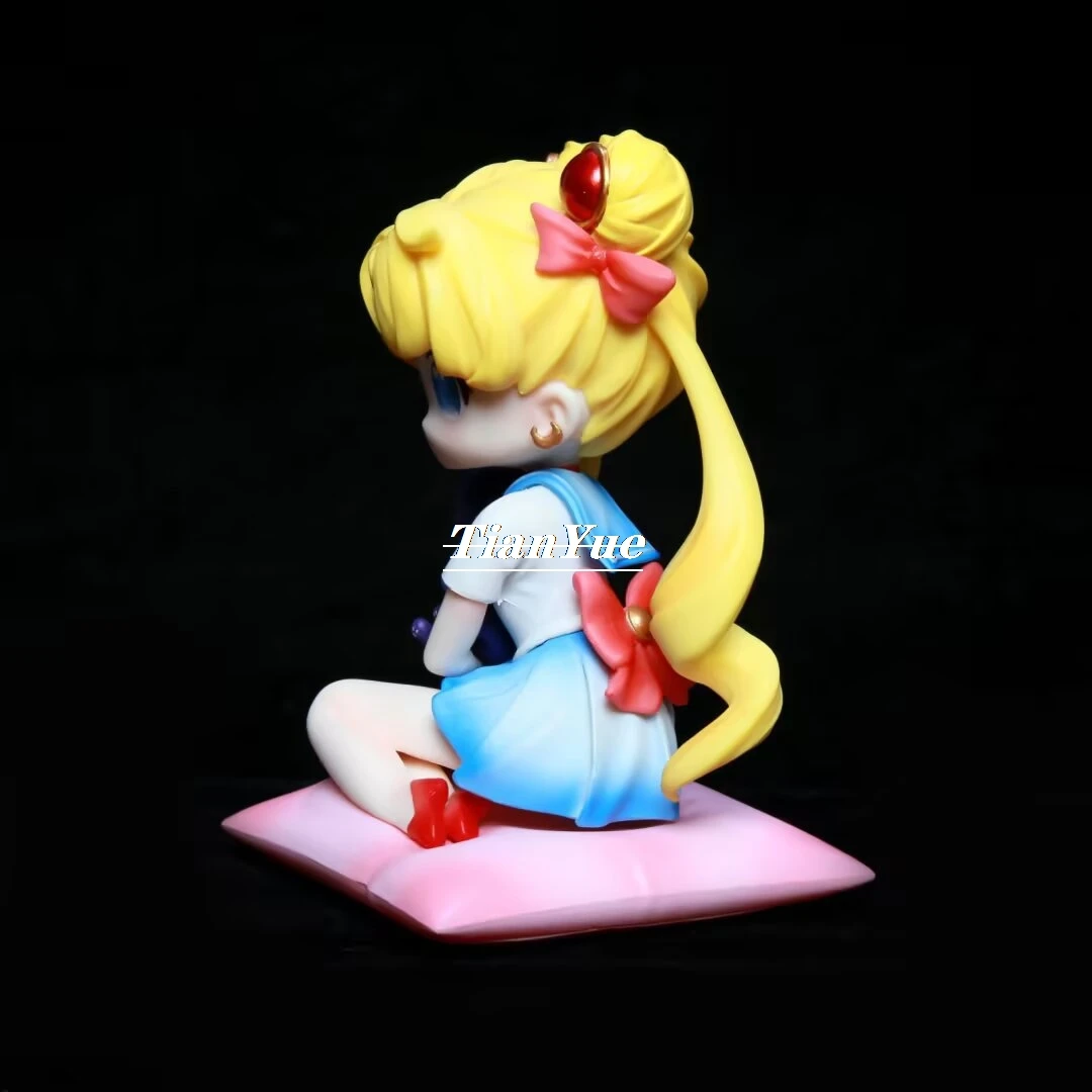 أنيمي بحار القمر Tsukino Usagi ركوب دراجة نارية شخصية الفينيل نموذج Aticulated الشكل لعبة 12 سنتيمتر #4