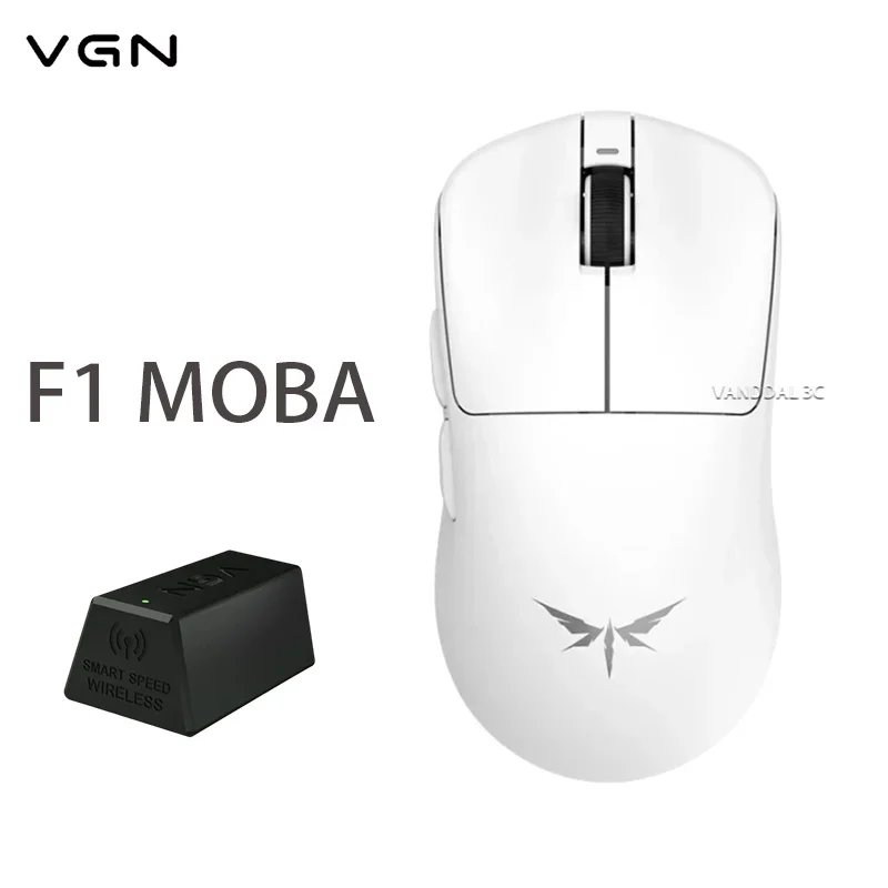 Vgn Dragonfly F1 Promax Mouse 2.4g Wireless Wired Dpi26000 3395 Gaming Mouse Vgn 4k Mice Rechargeable For Pc Desktop Win Mac