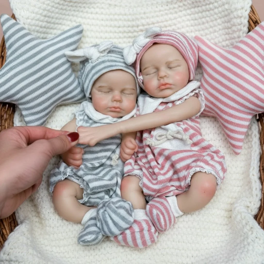 

13Inch Silicone Loulou Can Open Mouth Bebe Reborn Dolls Full Body Soft Silicone Newborn Dolls reborn de silicone real cuerpo