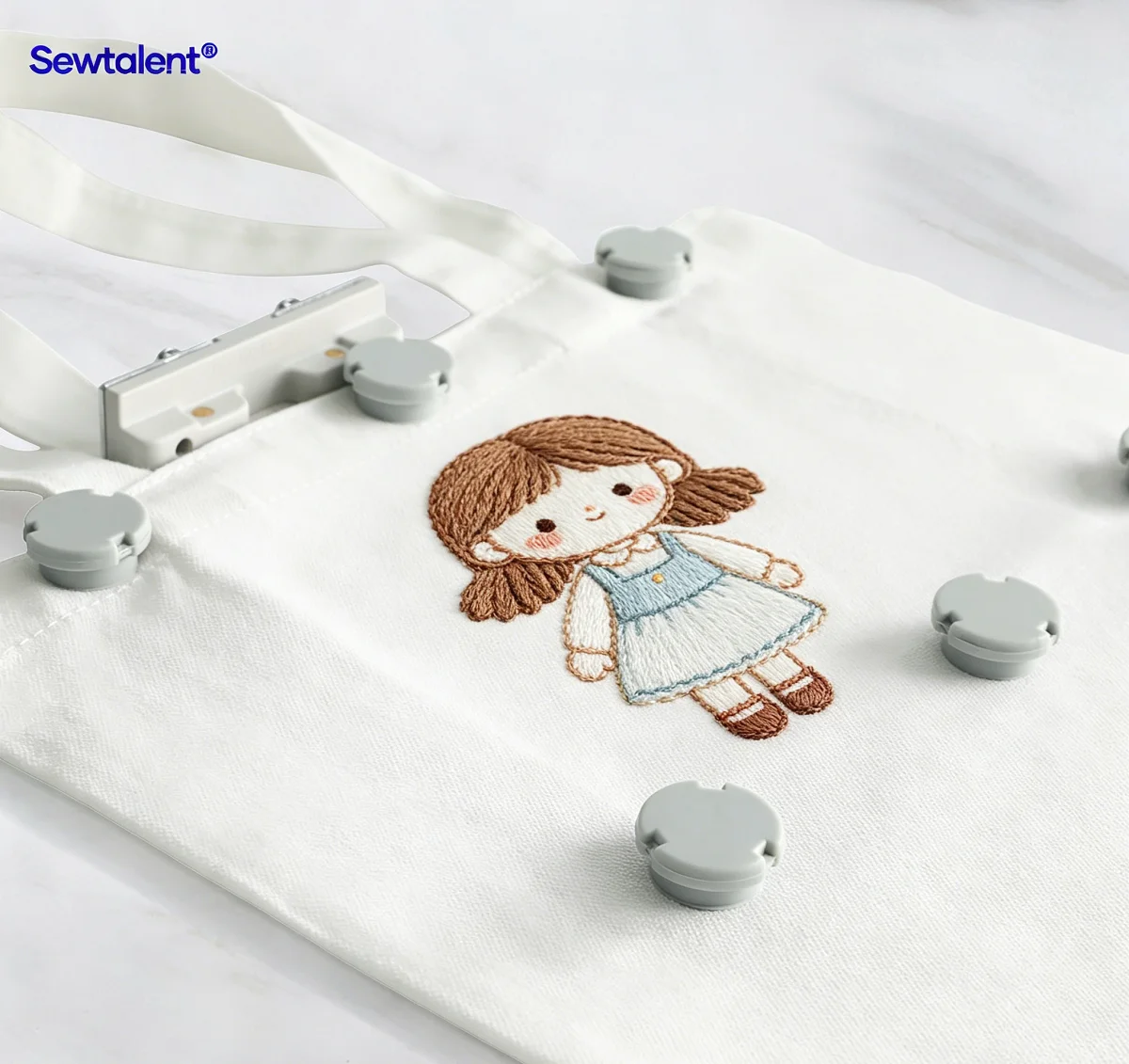 Brother magnetic embroidery hoops for sewing embroidery machine PE800, NV180D, SE1900, SE600 etc. monster snap embroidery frame