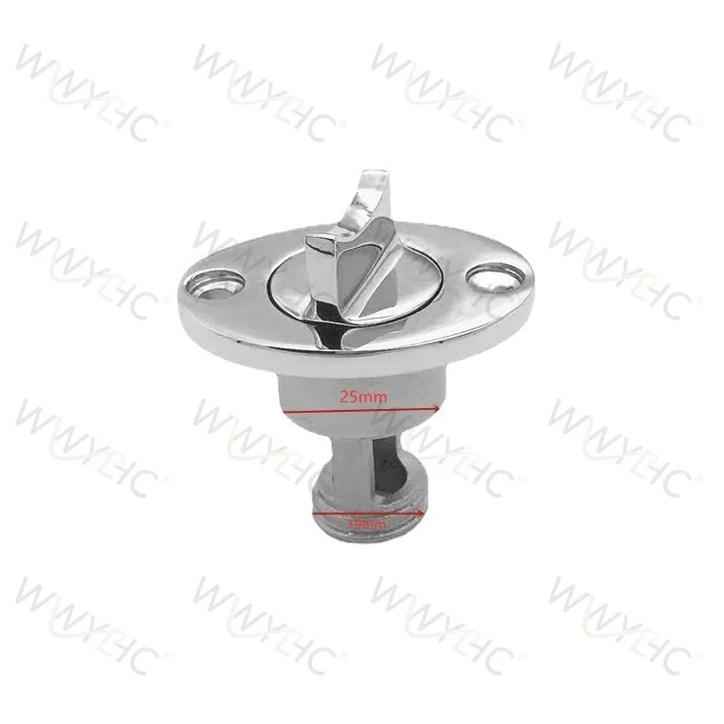 316 Stainless Steel Boat Drain Plug Threaded Water Stopper for Kayak Stern Outlet