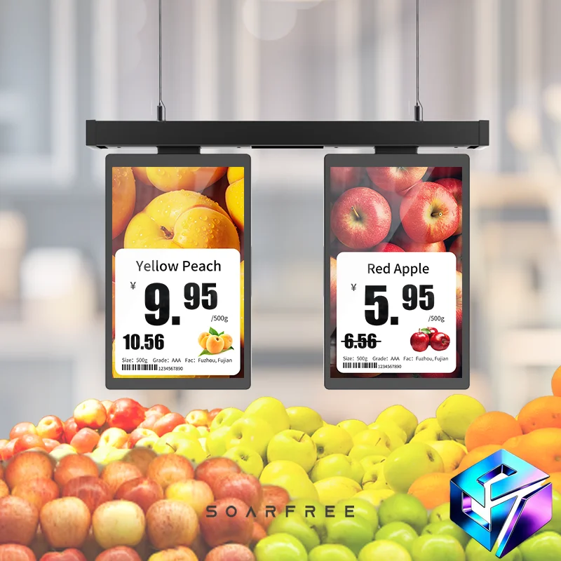 10.1 Inch Indoor Full Color LCD Digital Signage Electronic Price Tag Video Media Player For Shop Mall Advertising