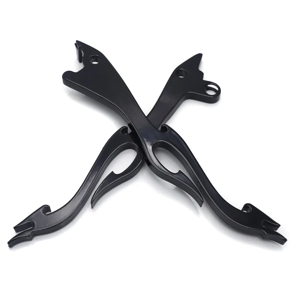 Motorcycle Custom Brake Clutch Flame Lever for Suzuki Boulevard 2005-2007 S50，2005-2009 C90，1994-2004 Intruder 800