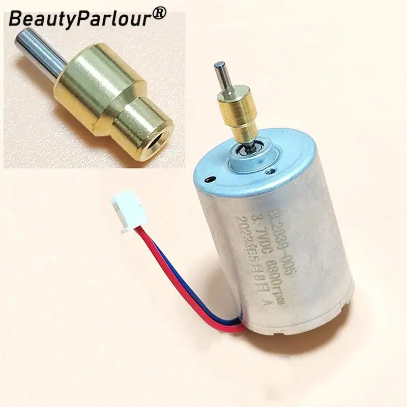 1Pcs Brass Copper Head For Babyliss BAB870/BAB787 Eccentric Wheel Shaft Motor Wheel Hair Clipper Shaft Shear Clipper Hole 2.0mm