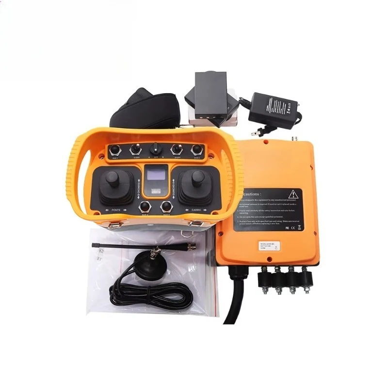 433MHz Industrial Tower Crane Two Joystick Radio Remote Control and Transmitter