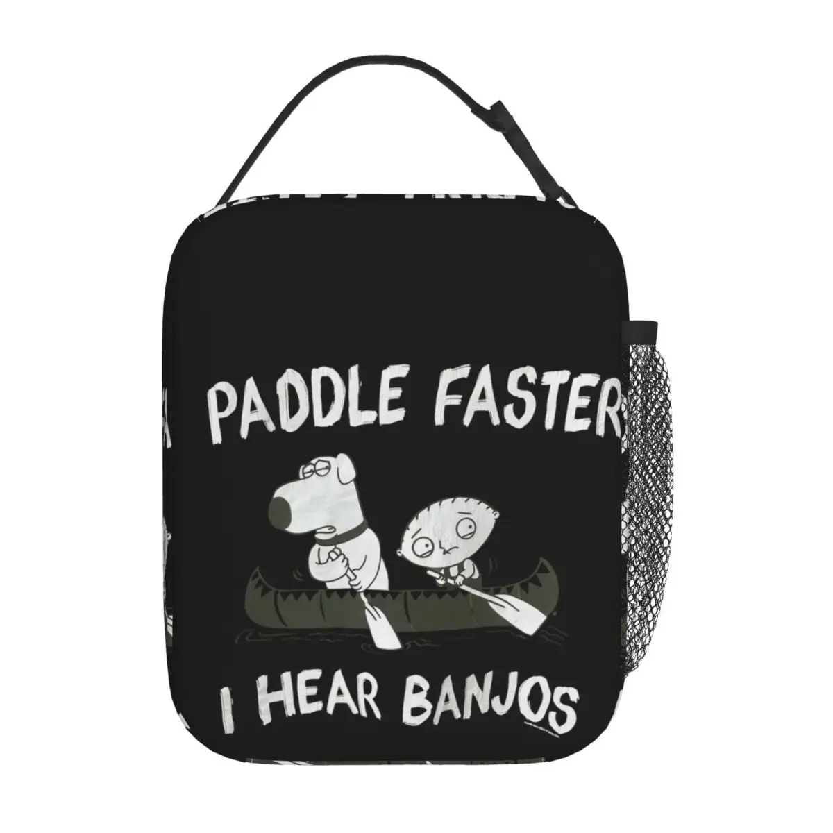 

Vintage 00s Families Guys Insulated Lunch Bags Large Lunch Container Thermal Bag Tote Lunch Box Beach Outdoor Men Women