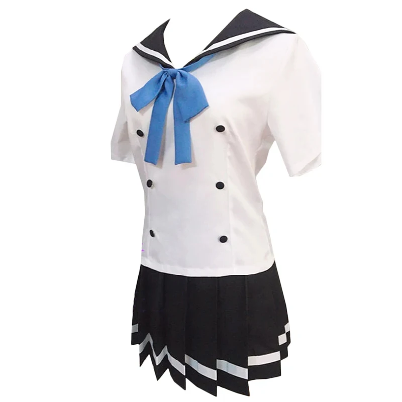 

v;3,f\6,k;Anime Cosplay Costume Ichigyou Ruri Katagaki Naomi School Uniform Customizedr;6,b\7,j/