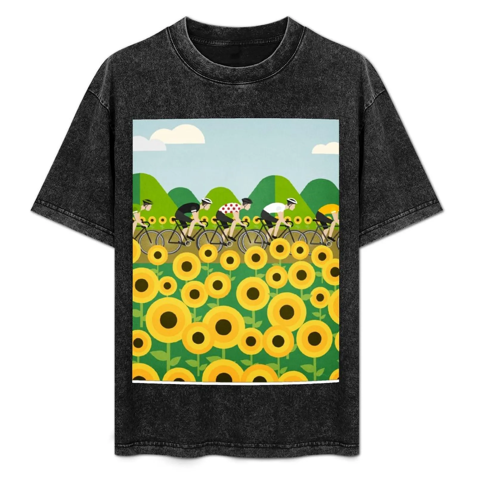 

Le Tour I T-Shirt Relaxed Casual Short Sleeve Tee