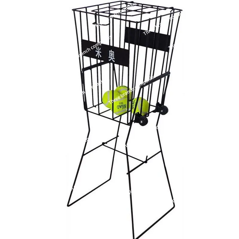 

Portable coach cart 72 pcs with wheels, tennis ball pick-up basket, ball pick-up basket training
