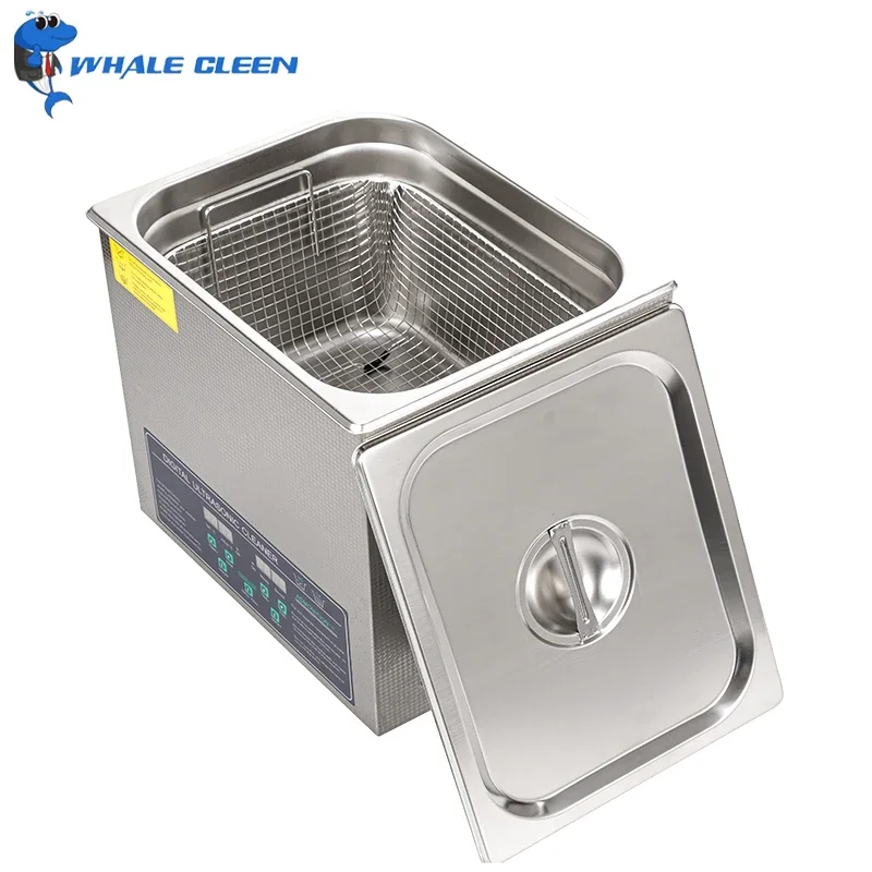 

Dual Frequency Portable Digital 10l 2.64 gal Ultrasonic Cleaner Cleaning Machine For Metal Parts