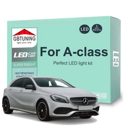Canbus Car LED Interior Light Bulb Accessories For Mercedes Benz MB A Class W168 W169 W176 A160 A170 A180 A200 A220 A250 A45
