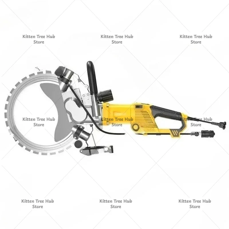 High-Power AC8400 High Frequency Ring Saw Brushless Wall Cutting Machine Concrete High-Power Cutting Equipment