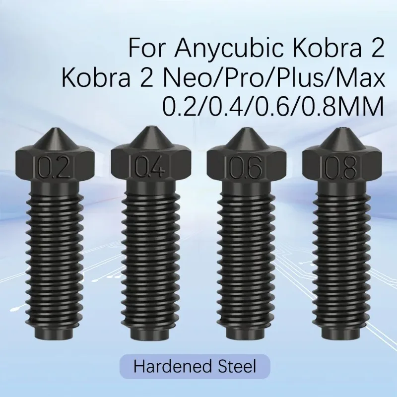 

Комплект хотэнда Anycubic Kobra S1: экструдер, латунное сопло, печатающая головка — полный комплект запасных частей для 3D-принтера для плавной печати