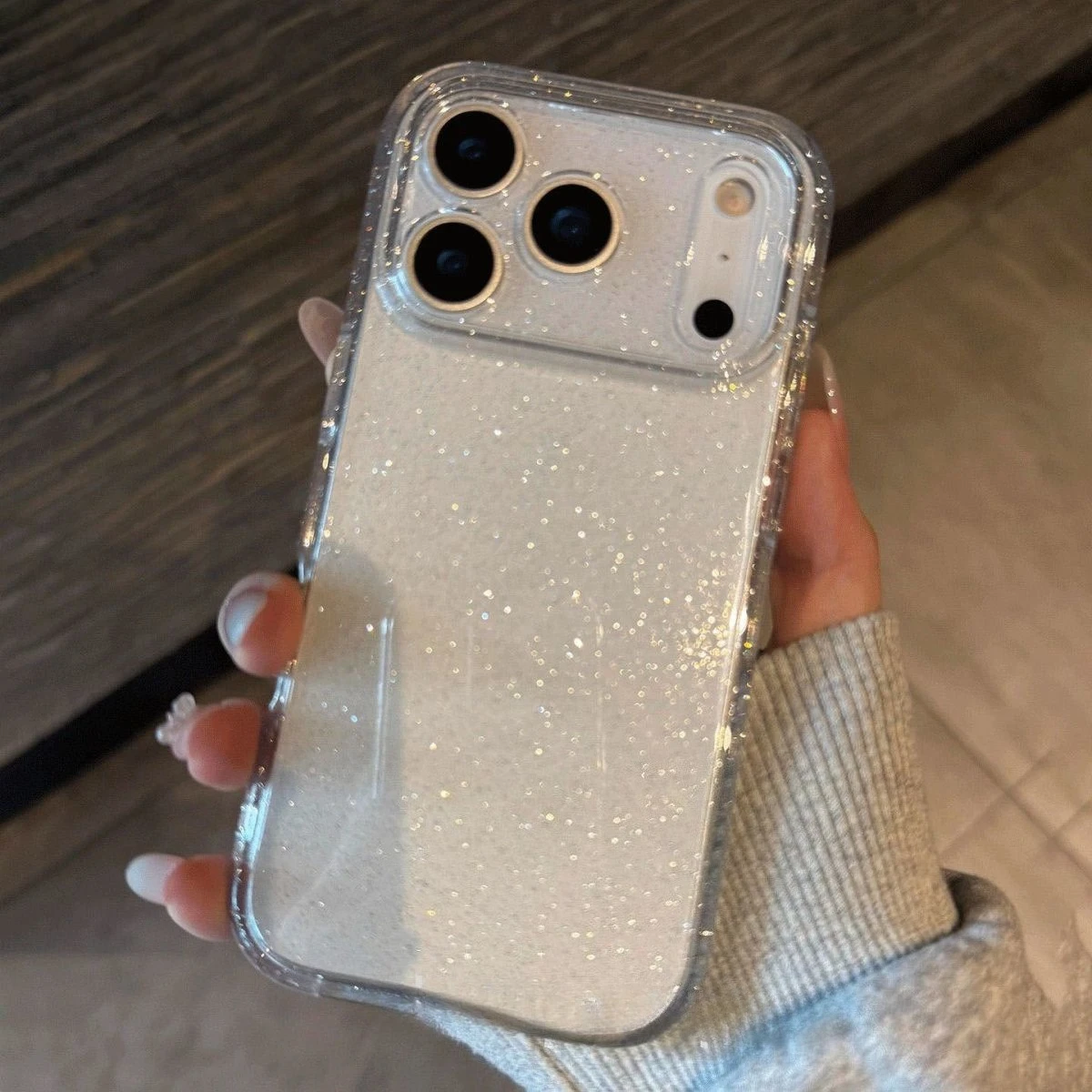 Блестящий чехол для iPhone 17 Pro Max 16 15 14, модный прозрачный магнитный чехол для женщин и пар, мягкий ТПУ