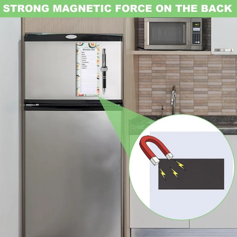 Magnetic Tearable Memo Book Small Notebook Daily Planning Book Check in Memo List Task List