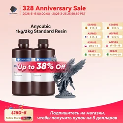 ANYCUBIC 405nm UV Resin For 3d Printer For Photon Mono 2 Basic 500g 1kg Resin Liquid 3D Printing Materials UV Sensitive Resin