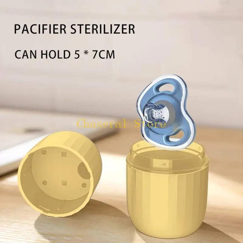 Caja esterilizadores esterilizadores almacenamiento chupeteas E7CE para auriculares Productos esenciales