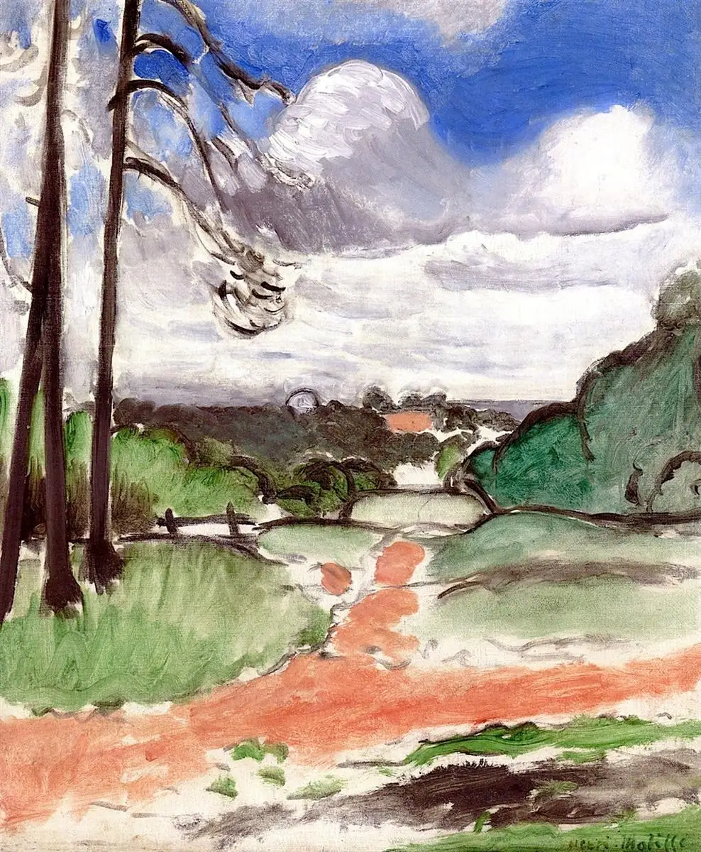 

Картина на холсте настенное искусство, халелы Meudon 1917 от henmatisse, бесплатная доставка, высокое качество