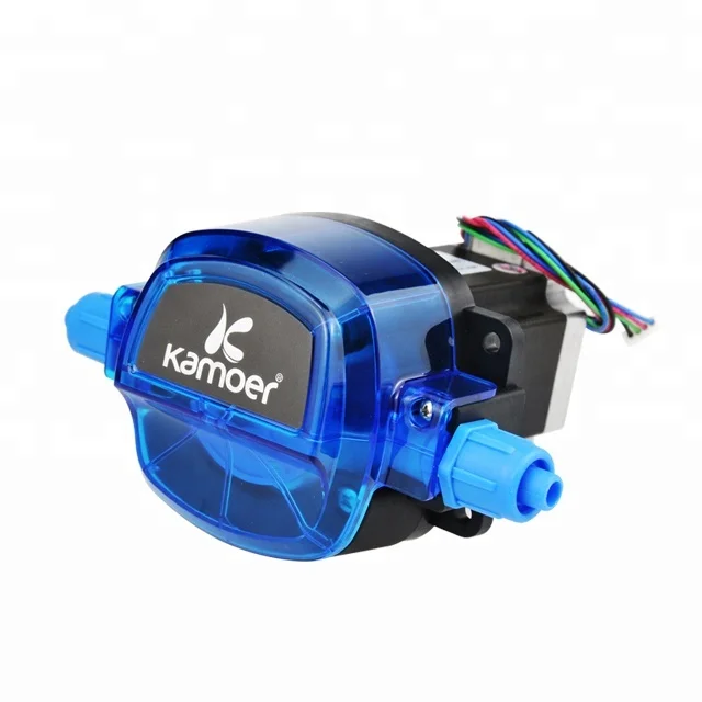 

Kamoer KHL Large Flow Stepper Motor 12v Dosing Pump Hypochlorous Acid Peristaltic Pump Butyl Acetate for Food Liquid Industry
