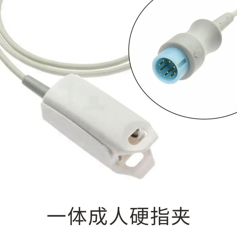 Compatible Multi-brand BLT New Encrypted Q/M/S Series SPO2 Sensor Probe Extension Transfer Cable