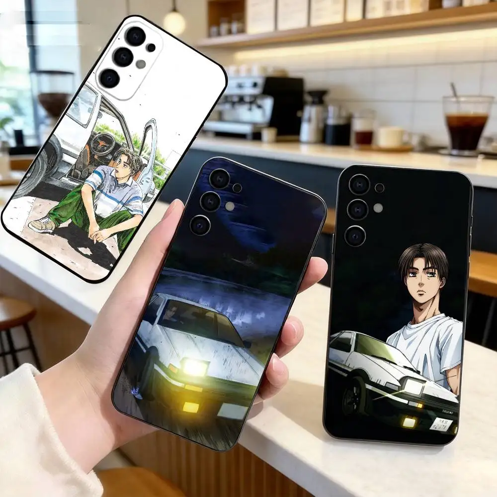 Initial D Takumi Fujiwara  Phone Case For Samsung S25,S24,S21,S22,S23,S30,Ultra,S20,Plus,Fe,Soft Silicone Black Cover
