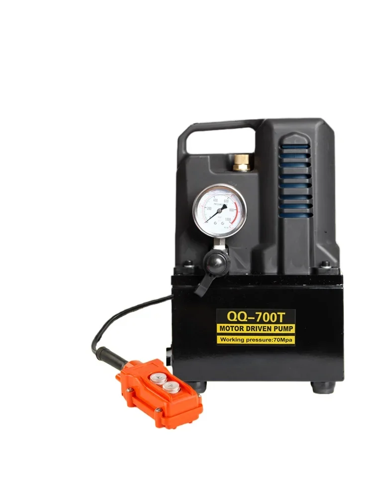 

QQ-700T Hydraulic Electric Pump Portable Hydraulic Pump Ultra High Pressure Single Circuit Mini 1.2kw Super Import