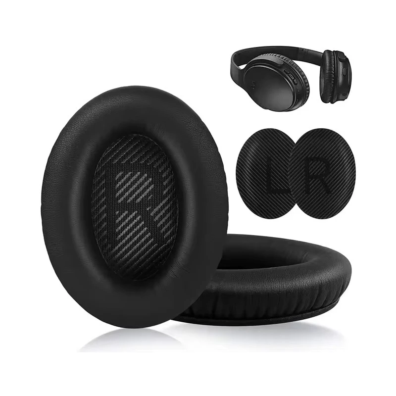 Ear Cushion Fabric And Memory Foam Keeps The Inside Of The Headset Clean And Filters Impurities For Bose QC35 QC2 Qc25 Qc15 AE2