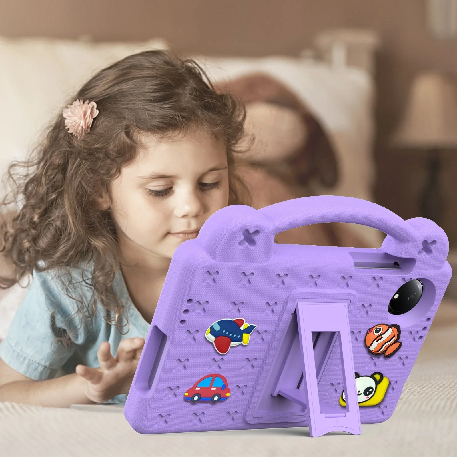 Kids EVA Stand DIY Case for Xiaomi Redmi Pad SE 8.7 Inch 2024 8.7\