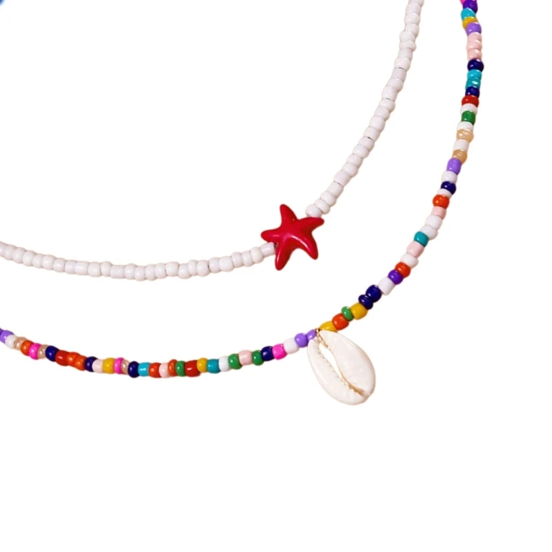 Multipurpose Shell Necklace Portale Accessory for Holiday and Gift Giving E0BF