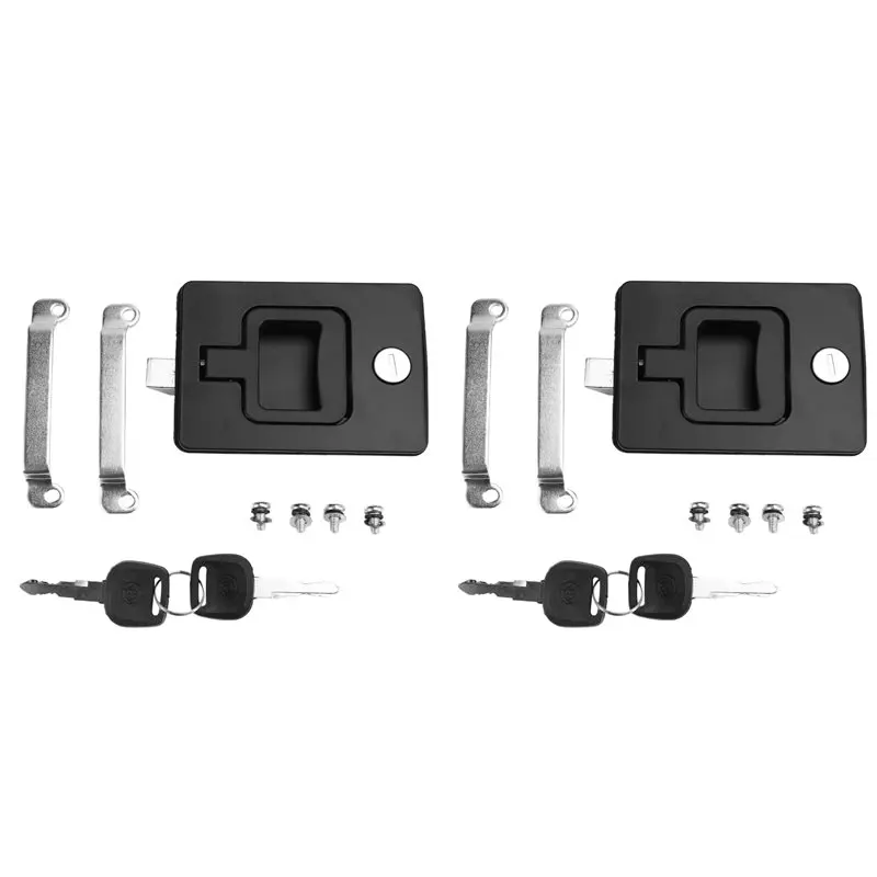 2X Car Engineering Vehicle Industrial Equipment Door Lock Panel With Key Generator Set Silent Box Door Lock-X59A