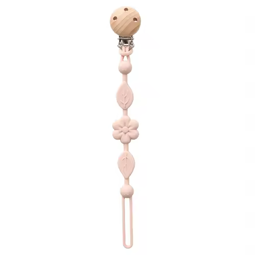 1pcs Baby Silicone Pacifier Chains, Flower  Anti Loss Adjustable Pacifier Holder For Newborn, Suitable For Baby Toy Products - Image 7