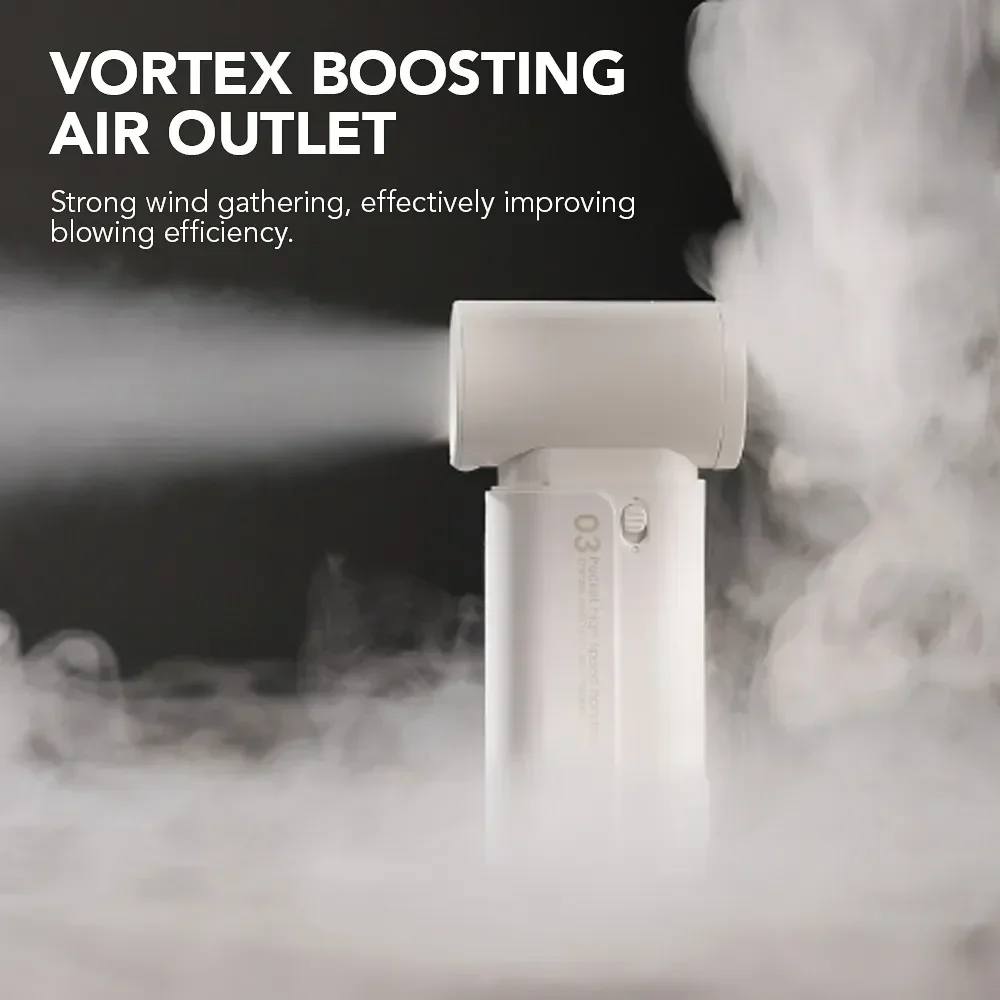 

2025 Новый высокоскоростной портативный электрический вентилятор USB перезаряжаемый 3-скоростной вентилятор 4000 мАч уличный портативный мини безлопастной вентилятор