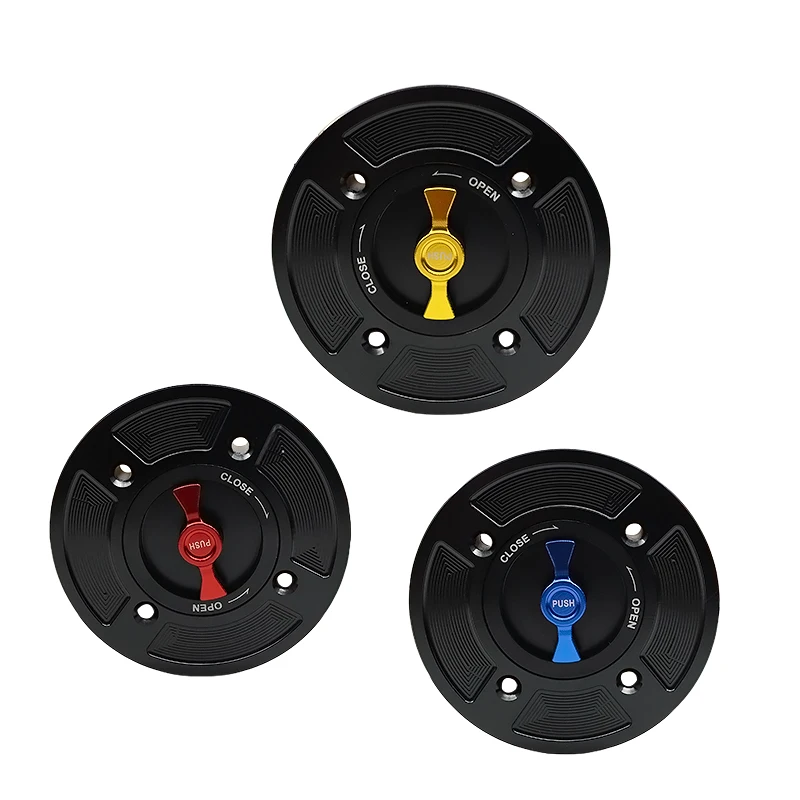 Keyless Quick Release Tank Fuel Cap Gas Cover Case Modified Motorcycle Accessories For Kawasaki ZX10R 2021-2024 2022 2023